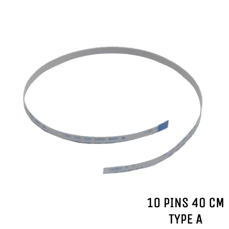 Nappe ZIF AWM 20624 80C VW-1 10 pins 40 cm Type A
