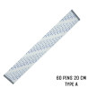 Nappe ZIF AWM 20624 80C VW-1  60 pins 20 cm Type A