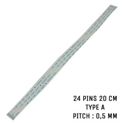 Nappe ZIF 24 pins 20 cm