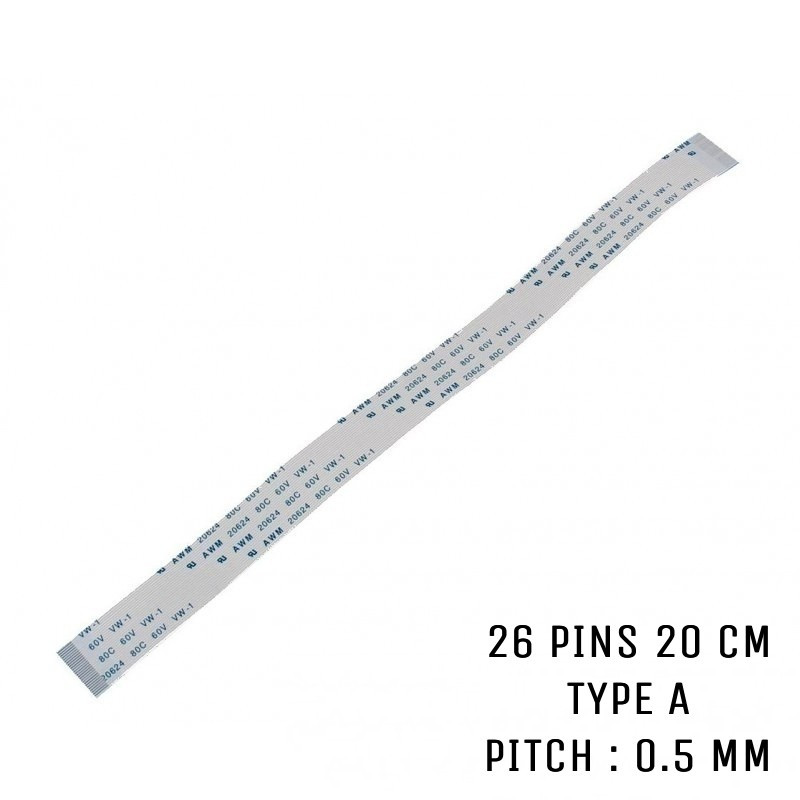 Nappe ZIF 26 pins 20 cm