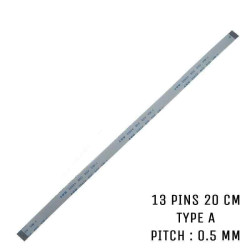 Nappe ZIF 13 pins 20 cm Type A