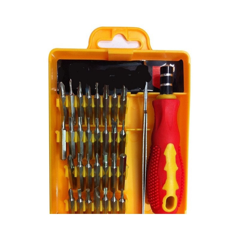 Tournevis de précision avec 30 embouts Tournevis de précision avec 30 embouts