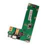 Carte fille Ports Alimentation / USB / RJ45 Asus K52